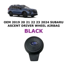 2019 20 21 22 23 2024 Subaru Ascent driver wheel airbag BLACK