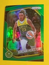 2025 Panini Prizm WNBA - Jordan Horston - #37 Green Prizms Color Match 💚