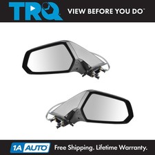 Trq Brand New Power Heated Mirror Pair Set Left Lh Right Rh For Chevy Camaro