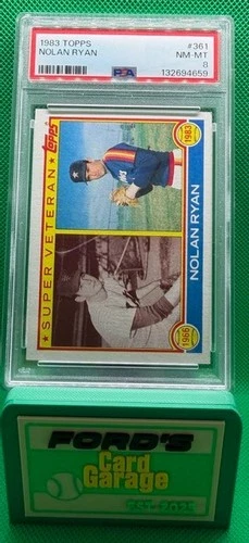 1983 Topps #361 Nolan Ryan Houston Astros PSA 8