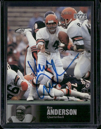 Ken Anderson [Autograph] #AL-76 1997 Upper Deck Legends card