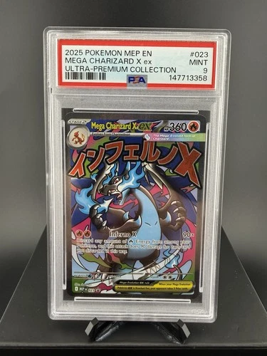 2025 Pokemon Mega Charizard X ex 023 Me: Mega Evolution Promo Holo