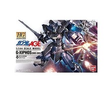 HG AGE 1/144 G Xiphos Plastic Model