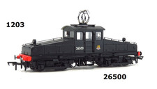 Heljan 1203 North Eastern Railway ES1 Bo-Bo Electric 26500 In BR Black Livery...