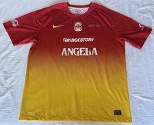 Camiseta de fútbol local Nike de segunda mano Monarcas Morelia Fro-Fit 13/14 para hombre talla: grande