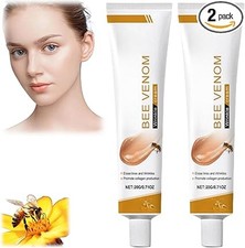 2PCS Bee Venom Wrinkle Removal Cream,Bee Venom Anti-Wrinkle Firming Multi-Purpos