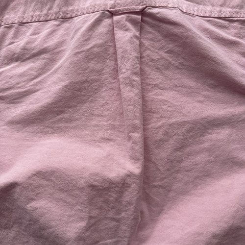 FIVE FOUR Long Sleeve Button Down Oxford Shirt Mens Medium Pink Cotton Mickey - Picture 17 of 19