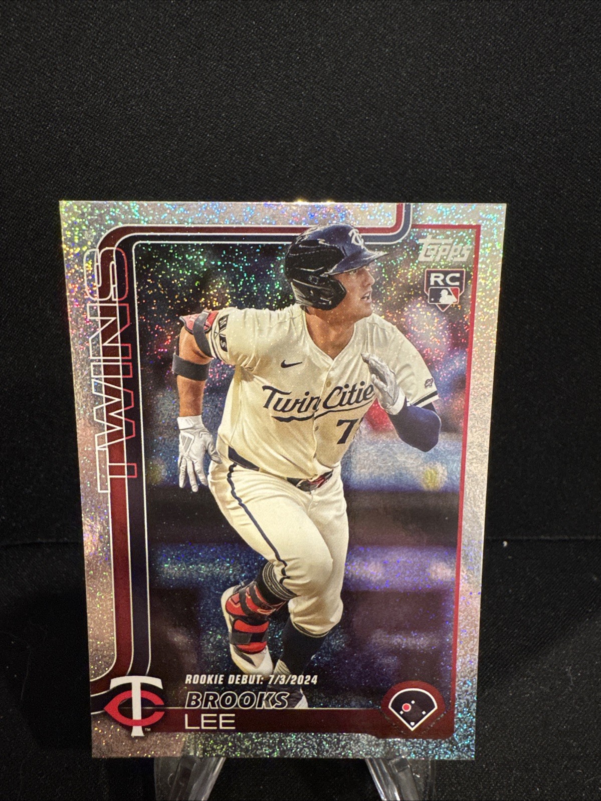 2025 Topps Update-Sand Glitter-Brooks Lee RC #US243