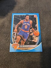 2025-26 Bowman Basketball Blue/150  OG Anunoby #63 New York Knicks