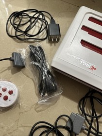 Retro-Bit Super Retro Trio HD Plus 720P 3 in 1 Console System - Red/White