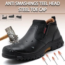 Men work life waterproof shoes Indestructible Safety shoes composite toe