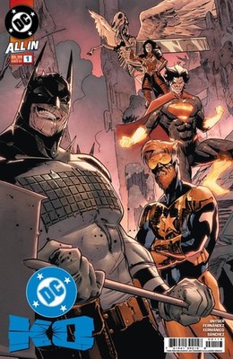 DC KO #1 (2025) 3rd Printing Javier Fernández Variant Cover
