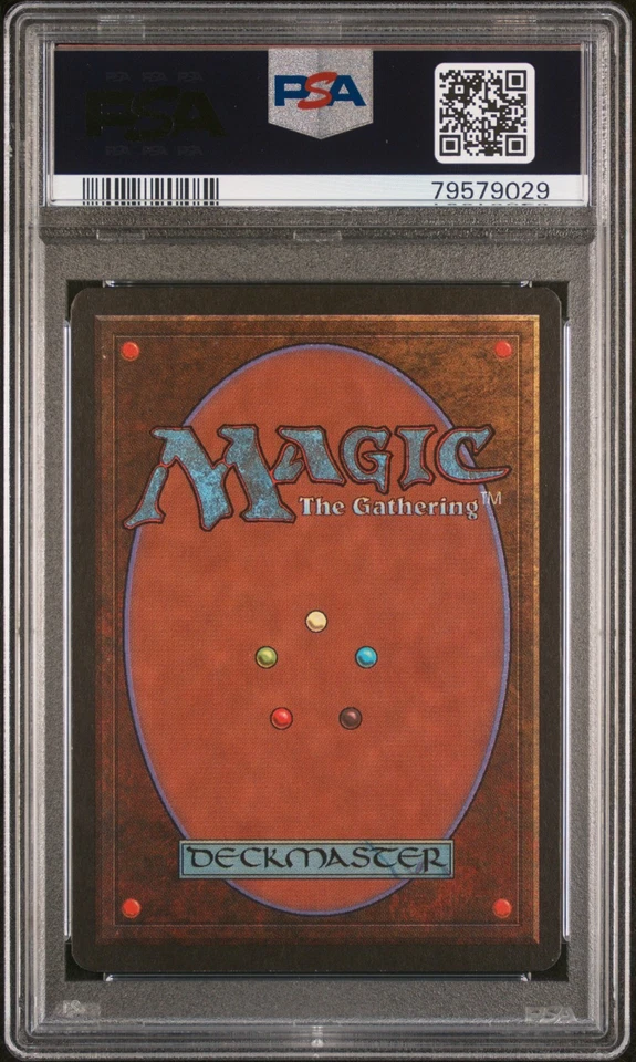 1994 Magic the Gathering Revised Serra Angel PSA 9 Mint - Image 2 of 2