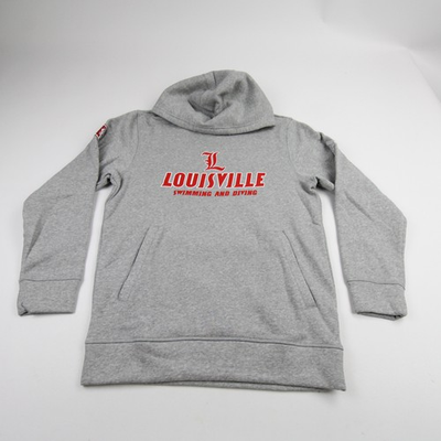 #ad Louisville Cardinals adidas Sweatshirt Men#x27;s Gray New $25.34