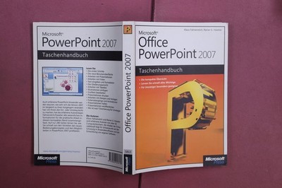 397073 Klaus Fahnenstich MICROSOFT OFFICE POWERPOINT 2007 Microsoft Press