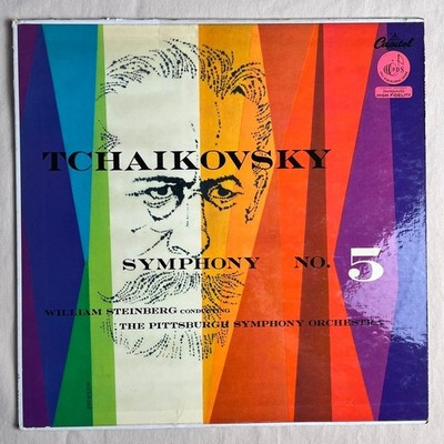 STEINBERG Tchaikovsky: Symphony 5 1955 Vinyl LP Capitol P 8325 - VG