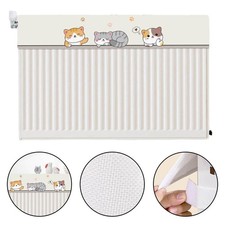 Radiator Decorative Cover in White to Prevent Dust and Maintain Efficiency