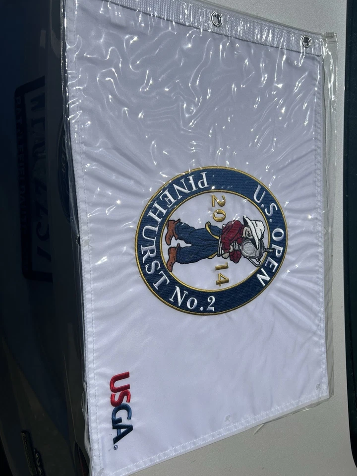 Bandera del campo de golf Pinehurst No.2 2014 US Open "¡Ganador Martin Kaymer! 1st US Open" Foto 3 de 4