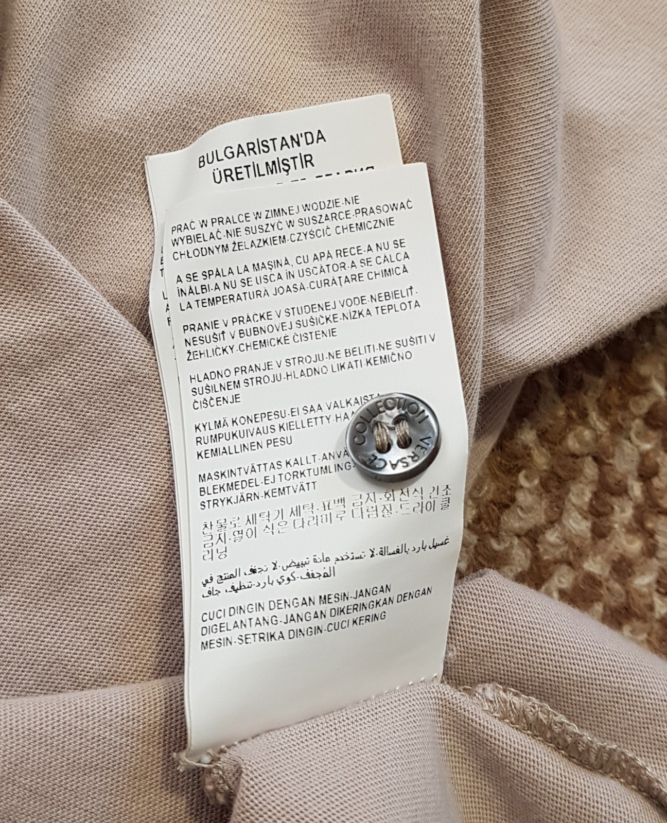 Versace Collection Iconic Half Medusa Polo Shirt sz S thumbnail 18