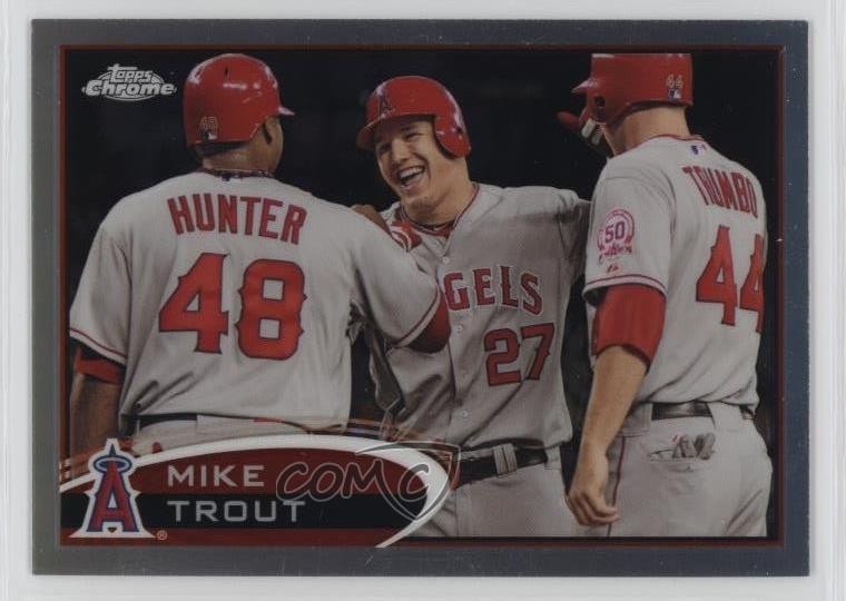 2012 Topps Chrome Mike Trout #144 1d3a