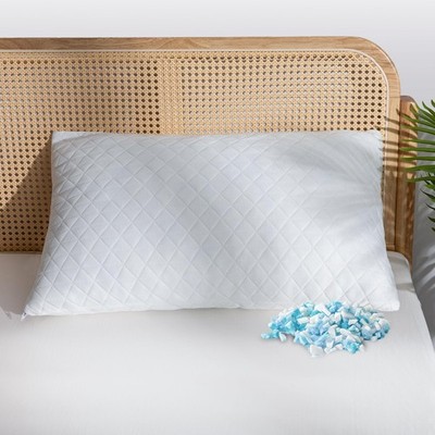 Shredded Memory Foam Pillows, Bed Pillows for Sleeping, Medium Standard/Queen...