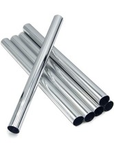 Radsnaps 15mm Chrome Radiator Pipe Covers Collars - 6Pieces