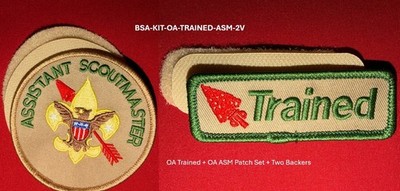 BSA Order of the Arrow, Scouting Patches with VELCRO 