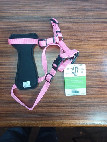 Frisco Dog Harness Medium Padded Front Lead Pink & Black NWT Adjustable - Picture 7 of 9