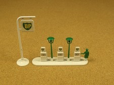 OLD VINTAGE LESNEY MATCHBOX A-1 B.P. GARAGE PUMPS  SIGN