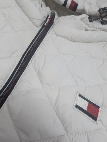 Tommy Hilfiger Packable Puffer Jacket - Damen Größe L - Weiß - Bild 6 von 14