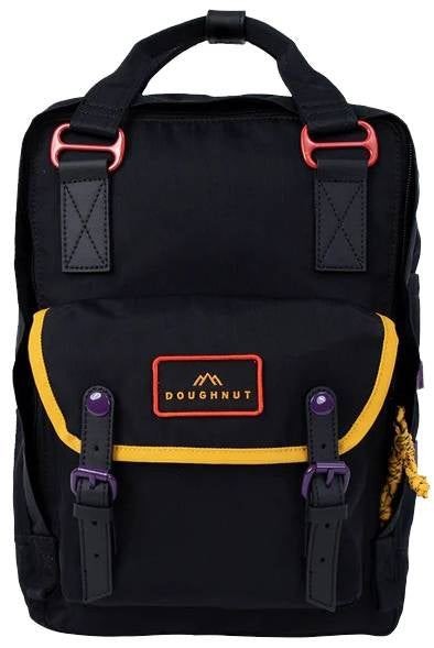 Mochila Doughnut Macaroon Happy Camper para mujer - negra