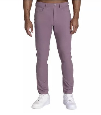 $150 Redvanly Men s Kent Golf Pants 32  Inseam - Lilac- Small - New Tags