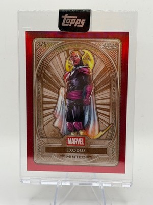 2025 Topps Marvel Chrome Mint Exodus #2 Bronze Minted Black Encased 1/5