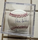Don Sutton Signed Baseball COA Authenticated MBA in Case MLB  Dodgers w/inscrip
