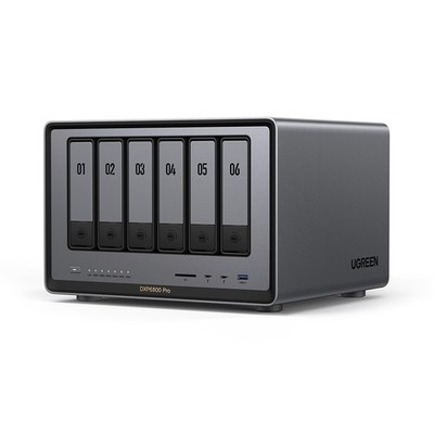 UGREEN NASync DXP6800 Pro 6-Bay NAS Enclosure, Diskless
