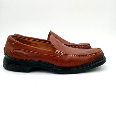 Cole Haan Men's Size 10 Shoes Air Santa Barbara Brown Leather Casual Loafers