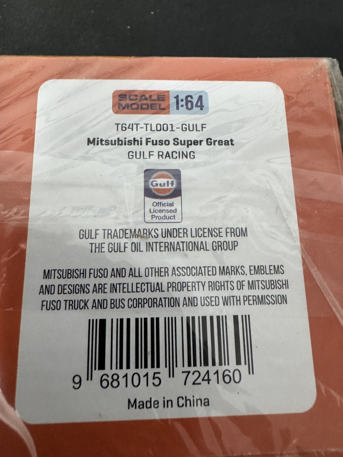 Tarmac Works Mitsubishi Fuso Super Great Gulf Racing Edition Truck