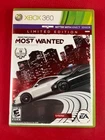 Need For Speed Most Wanted (Xbox 360, 2018) Limited Edition
