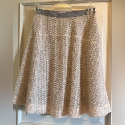 Baum und pferdgarten Chic Pink A-Line Smocked Skirt for Cocktail Events US 8