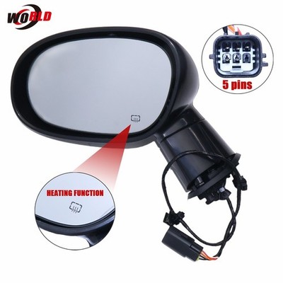 Fits Dodge Challenger 2015-2019 Power Mirror Driver Left Side Heated 5PE55DX8AD