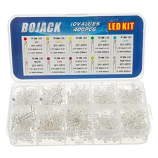 400 Count (Pack of 1), Red, Orange, Yellow, Green, Blue, White, Pink,...