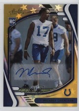 2021 Absolute Rookies Gold Stars Signatures 2/10 Mike Strachan Michael Auto 6o3