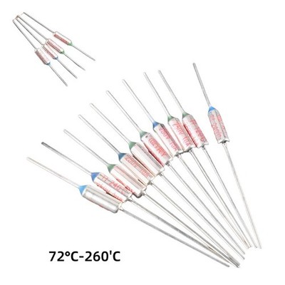 Thermosicherung Temperatursicherung Temp fuse 73°C - 260°C, 10A 250VAC Sicherung