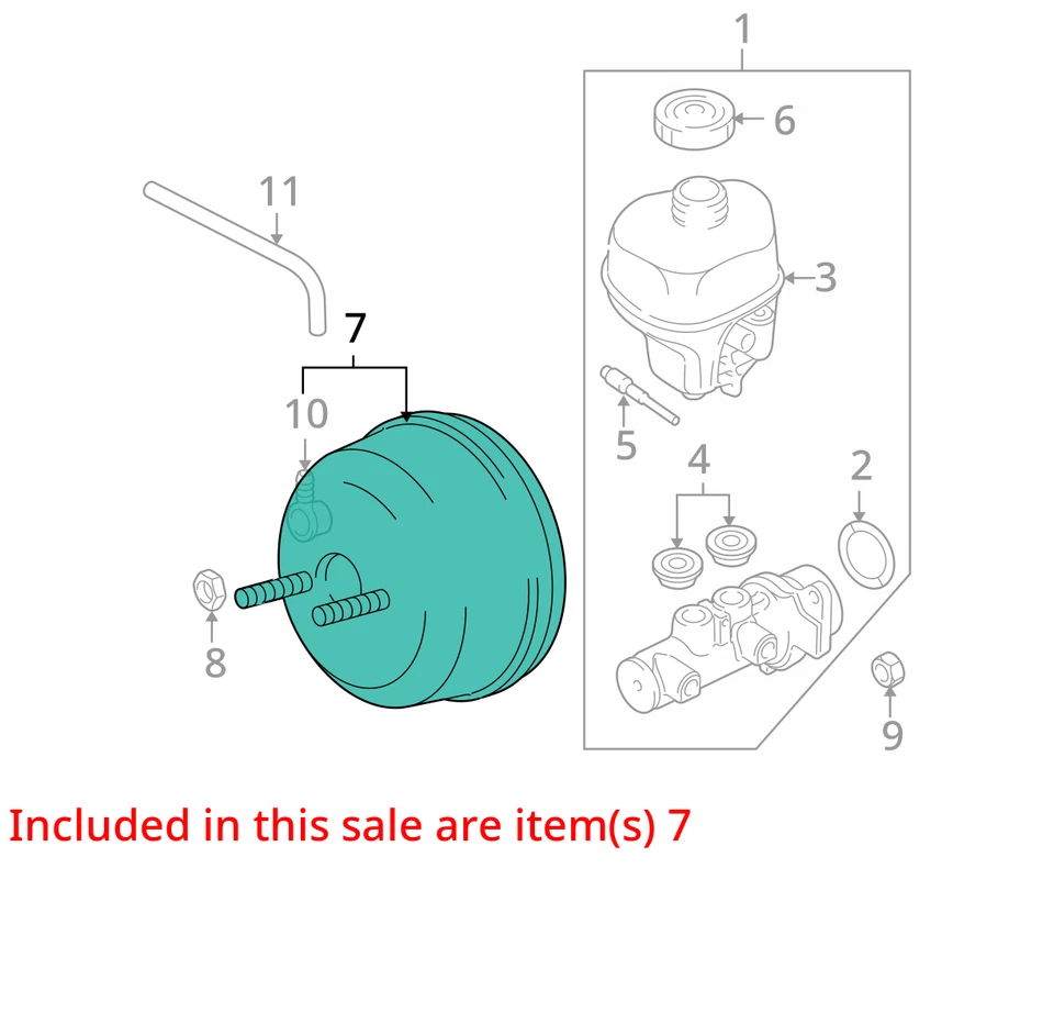 Dodge Ram 2500 2011 potencia de freno OEM 196 k millas - LKQ402086579 Foto 4 de 4