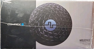 Compex Molecule Vibrating Massage Ball CX202WL03 Compact Deep Tissue Relief NEW