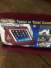 Ontel Multi Angle Cushioned Pillow Stand - Burgundy