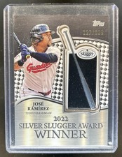 2023 Topps Jose Ramirez 2022 Silver Slugger Award Winners Patch #/399