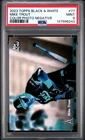 2023 Topps Black & White Mike Trout Color Photo Negative /99 SP PSA 9 New Label!