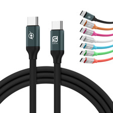 USB C auf USB C Ladekabel Schnellladekabel 0,...