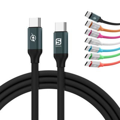 USB C auf USB C Ladekabel Schnellladekabel 0,3m 1,2m Datenkabel Typ C Kabel